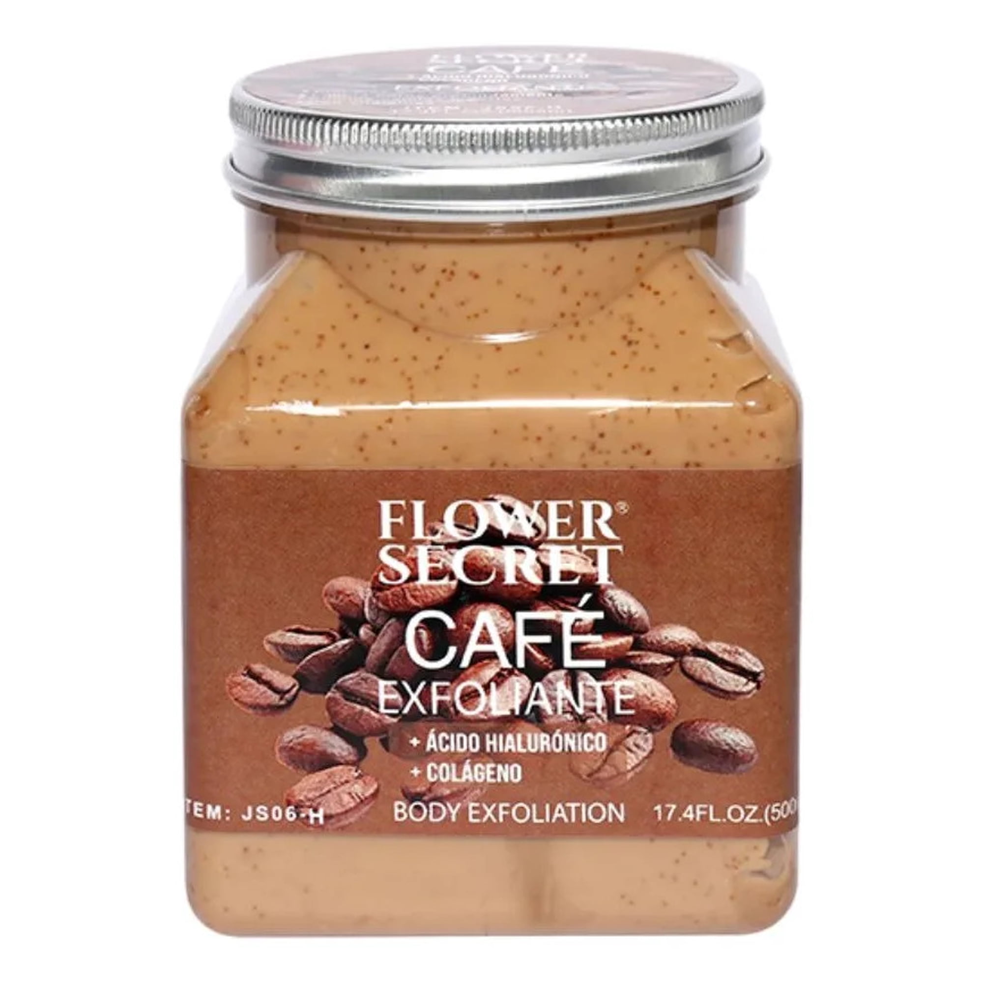 Genérico - Set 2 Cremas Exfoliante Corporal Café Colageno Hidrata Lau