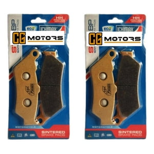 Genérico - Pastillas Freno Delanteras Bmw F750Gs/F850Gs Sinterizadas Negro