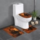 thumbnail image 1 of Película de Terror Michael Myers Juego de 3 alfombras de baño de coral fleece: tapete de baño + alfombra de inodoro en forma de U + funda de tapa de inodoro en forma de O, 1 of 6
