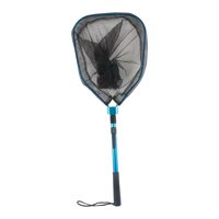 Ioensy - Red De Pesca Con Agarre Antideslizante Red De Captura De Peces Portátil Para Kayak De Agua Salada Barco Malla Pequeña Plegable