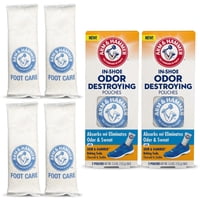 Bolsas Desodorizantes Para Zapatos Arm & Hammer Para Uso En Zapatos (2 Pares)