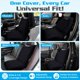 thumbnail image 4 of Funda impermeable para asiento de coche HAPPEGEAR negra, 4 of 8