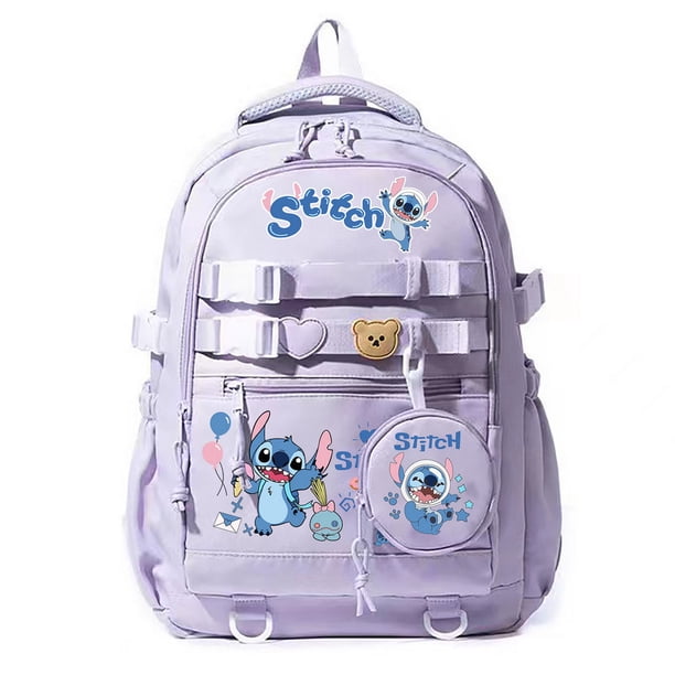 Disney Lilo Stitch Backpack Teenage Girl Student Back To School Schoolbag Anime Bookbag Bag Girl Boy Children Rucksack Knapsack