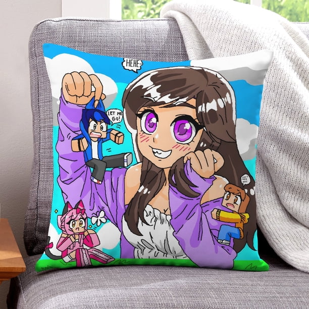 APHMAU Fundas de almohada de terciopelo con tema, regalos de funda de almohada, decoración para el hogar, cojín de lanzar, regalo de cumpleaños para fans y parejas. 45cm x 45cm.