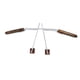 thumbnail image 1 of Percha Para Reposacabezas De Coche, Percha Telescópica Multiusos Para Chaqueta, Percha Para Ropa, Grano De Madera, 1 of 5