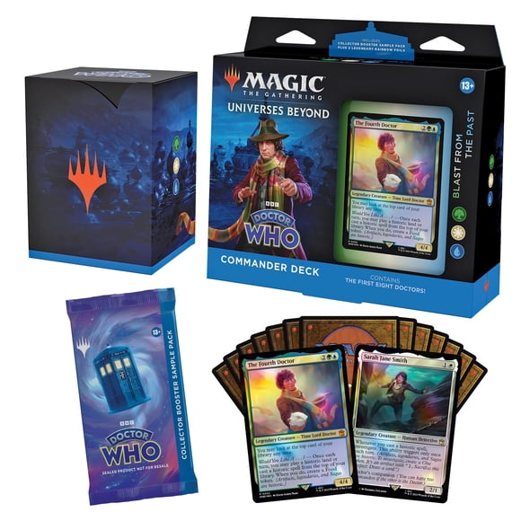 Commander Deck Magic The Gathering Doctor Who pasa a toda velocidad