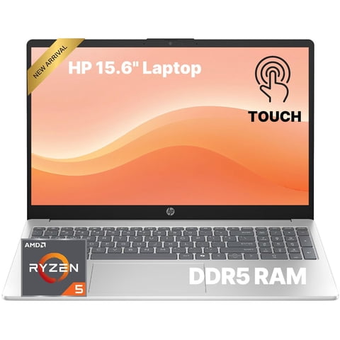 Laptop Hp 15,6"" Fhd Táctil Ryzen 5 8 Gb 1 Tb Ssd Win11