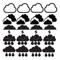 Rienda Libre Graphics - Decomural Cloud Kids Weather Set Ws-33347