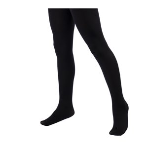 Ingesa - Panty Niña Ballet Baile Gruesa 80 Denier Danza 7 - 10 Años Negro