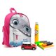 thumbnail image 3 of Abominable Mochila Escolar para Niños y Niñas, Mochila Infantil Ligera de Alta Calidad, Grande y Duradera ROSA, 3 of 6