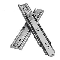 Hangar77 - Corredera Telescópica Push Open 45Cm 1.2Mm 35K 1Par