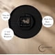 thumbnail image 5 of Reloj Clockswise 20 cm Negro Analógico Silencioso, 5 of 8