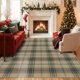 thumbnail image 1 of ALFOMBRA Rugxara 147x178 cm Navidad Lavable Verde, 1 of 7