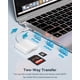 thumbnail image 3 of Lector de tarjetas SD USB-C de doble ranura para SD y MicroSD YOFEEPOP, 3 of 7