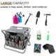 thumbnail image 3 of Taburete de jardinería MDSTOP plegable con bolsa de almacenamiento desmontable, 3 of 8