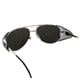 thumbnail image 5 of Gafas de sol Global Vision Aviator Z87 con lentes plateadas y ahumadas, 5 of 7