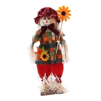Bothyi - Muñeca De Pie Portátil Exquisito Lindo Para Regalo De Escritorio Fiesta De Halloween Rojo