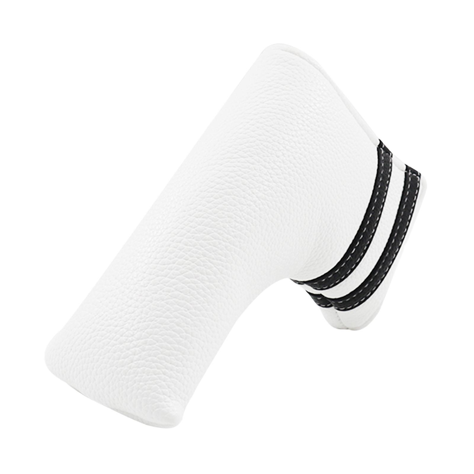 Ioensy - Funda Para Palo De Golf Con Protección Magnética Para Palo De Golf, Color Blanco