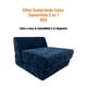 thumbnail image 2 of Sillon Sofa Cama Comprimido Convertible 3 en 1 K04 Azul, 2 of 8