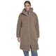 thumbnail image 1 of Abrigo Levi's Patchwork acolchado Teddy Taupe para mujer, 1 of 4