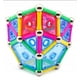 thumbnail image 4 of Juego De Bloques Magnéticos 110 Piezas azul, 4 of 5