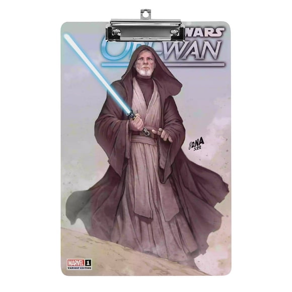 Obi-Wan Portapapeles de acrílico A4, tamaño carta estándar, carpeta con clip 31.8x 21.5CM para estudiantes, profesores y oficina