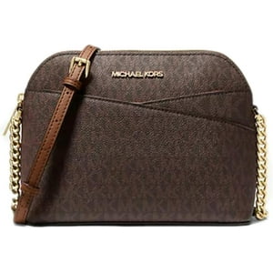 Cartera Michael Kors Jet Set Dome Bolso Cruzado Mediano De Piel