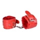 thumbnail image 1 of Esposas Ecocuero Ajustables Rojas, 1 of 2