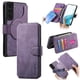 thumbnail image 1 of Funda Billetera Magnética para Samsung Galaxy S22 Soporte Tarjetas Desmontable Morado, 1 of 6