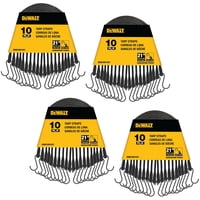 Correas De Lona De Goma Dewalt Dxbc3001021-40 Negras, Paquete De 40
