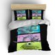 thumbnail image 1 of Cartoon Bedding Monster Electric Company Quilt Set Home Room Bedroom Decoration Single Double Bed Boy Girl Gift Bed Sheets, 1 of 5