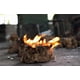 thumbnail image 4 of Vela de té doble Cohasset Molten Glass #652 -2 con portavelas, 4 of 5