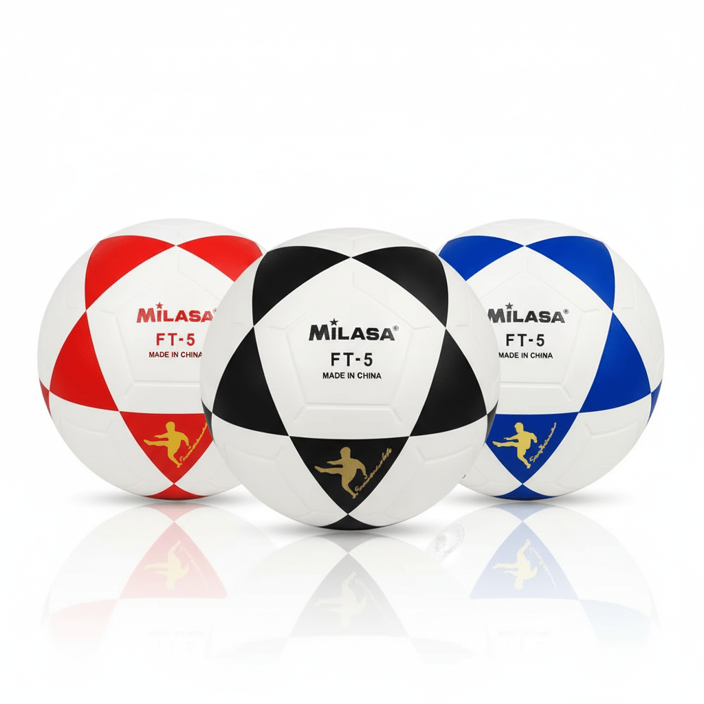 Linea Sport - Balón De Fútbol Multicolor N°5 Pelota De Entrenamiento Y Partido