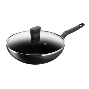 Citohome - Wok 28 Cm + Tapa Super Cook Color Negro