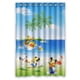 thumbnail image 1 of Cortina de ducha de dibujos animados de Mickey Mouse y Snoopy, juego de cortina de baño con ganchos, tamaño 48 x 72 pulgadas, 1 of 3