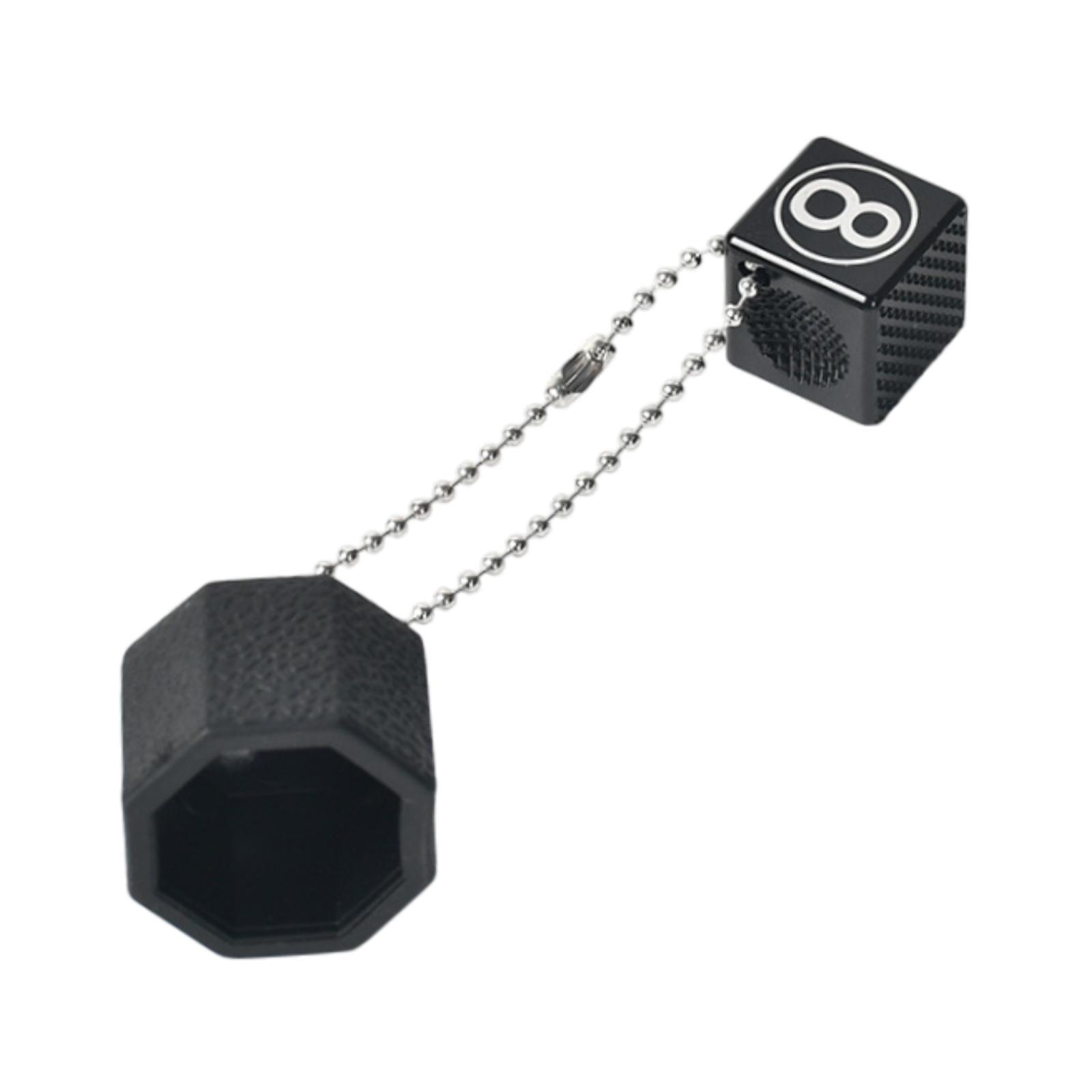 Magideal - Titular De Tiza De Billar Cue Titular De La Tiza De Billar Caso De Transporte De Accesorios Caso Práctico De Herramientas Caso De Billar Titular Octagonal