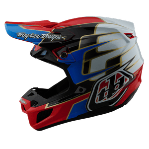 Casco Troy Lee Se5 Composite Speed Red