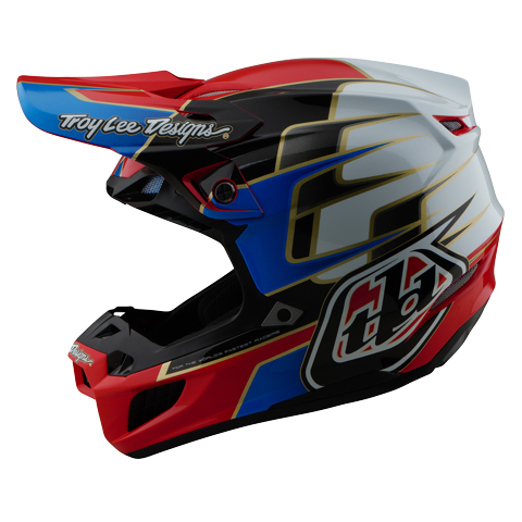 Casco Troy Lee Se5 Composite Speed Red