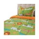 thumbnail image 3 of Plumón Infantil Sherpa Doral Animales 1.5 Plazas Verde, 3 of 5