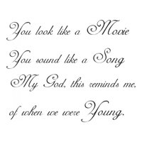 Rienda Libre Graphics - Decomural When We Were Young Adele 25 Song Lyrics Ws-40783