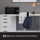 thumbnail image 3 of Horno microondas Magic Chef Countertop, 1.6 pies cúbicos, 1100 W, negro, 3 of 9