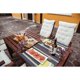 thumbnail image 4 of Juego de 6 Manteles Individuales Firefly Hope PVC 45x30 cm Beige, 4 of 5