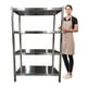 thumbnail image 2 of Estante 4 Bandejas lisas. 90x50x155 cm. Acero Inox, 2 of 7
