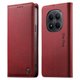 thumbnail image 1 of Funda Billetera de Cuero para [Xiaomi Redmi Note 15 Pro 4G], Bloqueo RFID, Tarjetas y Soporte Rojo, 1 of 5