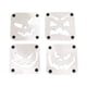 thumbnail image 4 of 4 Posavasos Decorativos Para Halloween, Para Café, Para Escritorio, Color Blanco, 4 of 5