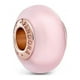 thumbnail image 1 of Charm Pandora De Vidrio Murano Rosa Mate, 1 of 7