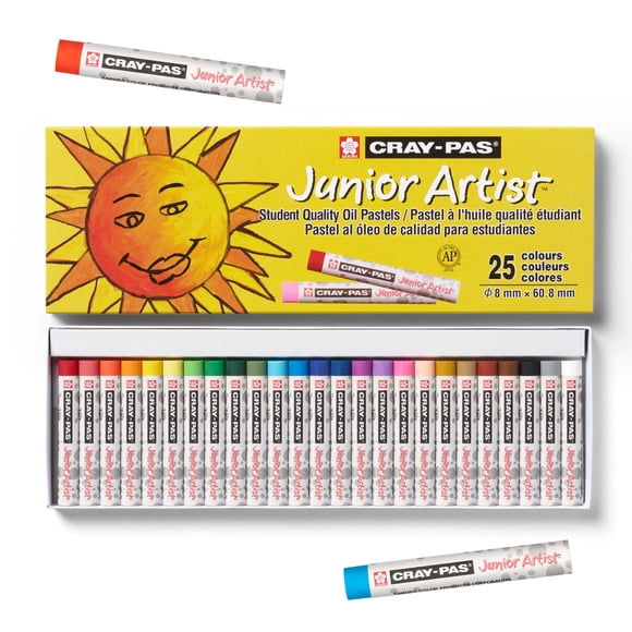 Set de pastel al óleo SAKURA Cray-Pas Junior Artist, 25 colores