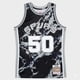 thumbnail image 1 of Camiseta Mitchell and Ness San Antonio Spurs David Robinson 50 Marble, 1 of 3