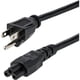 thumbnail image 1 of Cable de alimentación para ordenador portátil StarTech.com 3m NEMA5-15P a C5 10A 125V UL, 1 of 5