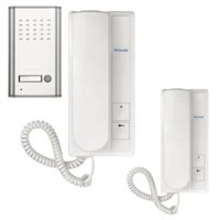 Philco - Kit Timbre Portero Llamada Electrico Inalambrico 2 Citofono